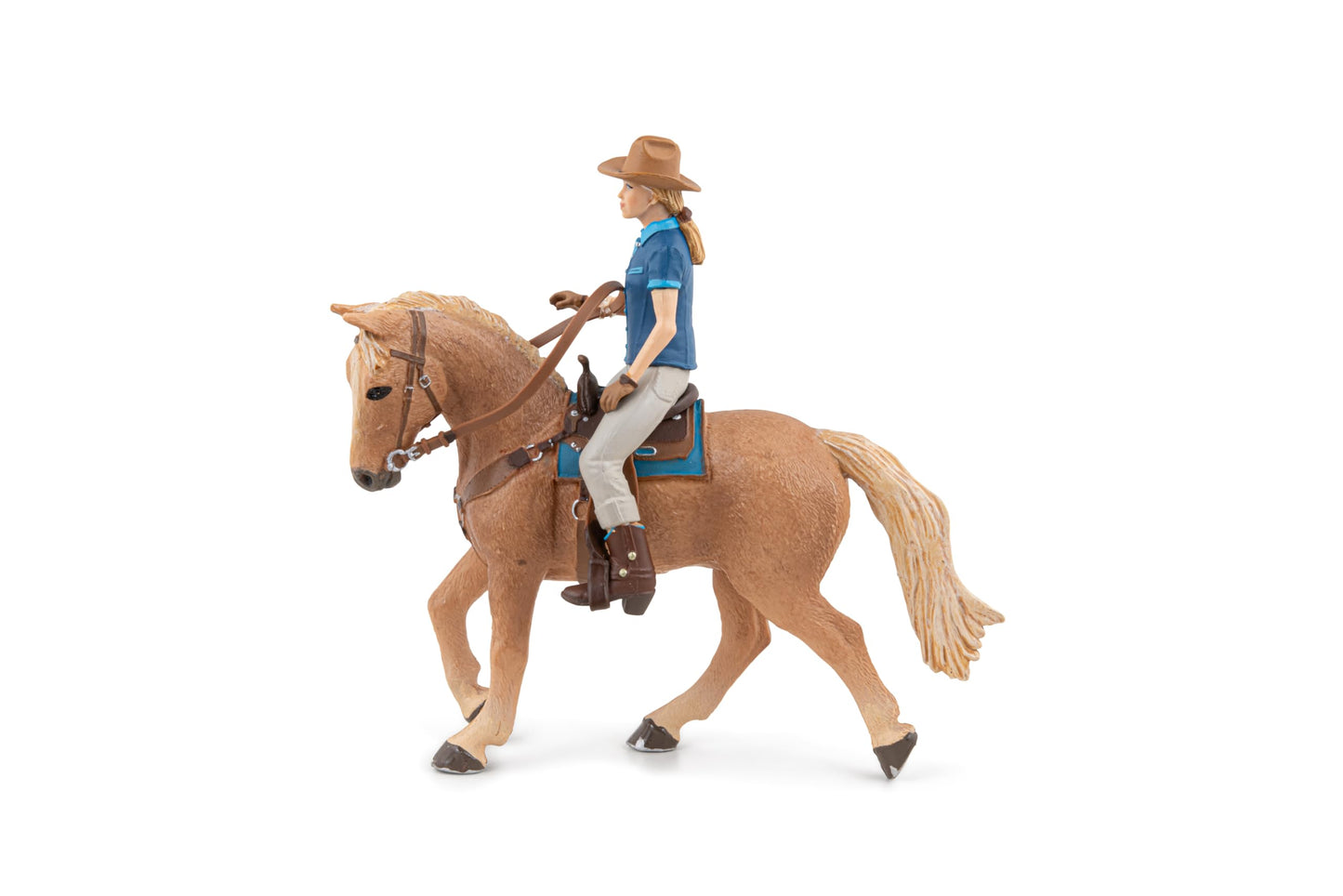 Papo - Hand-Painted - Figurine - Horses,Foals And Ponies - Alezan Hanovrian Horse Figure-51556 - Collectible - For Children - Suitable For Boys And Girls - From 3 Years Old