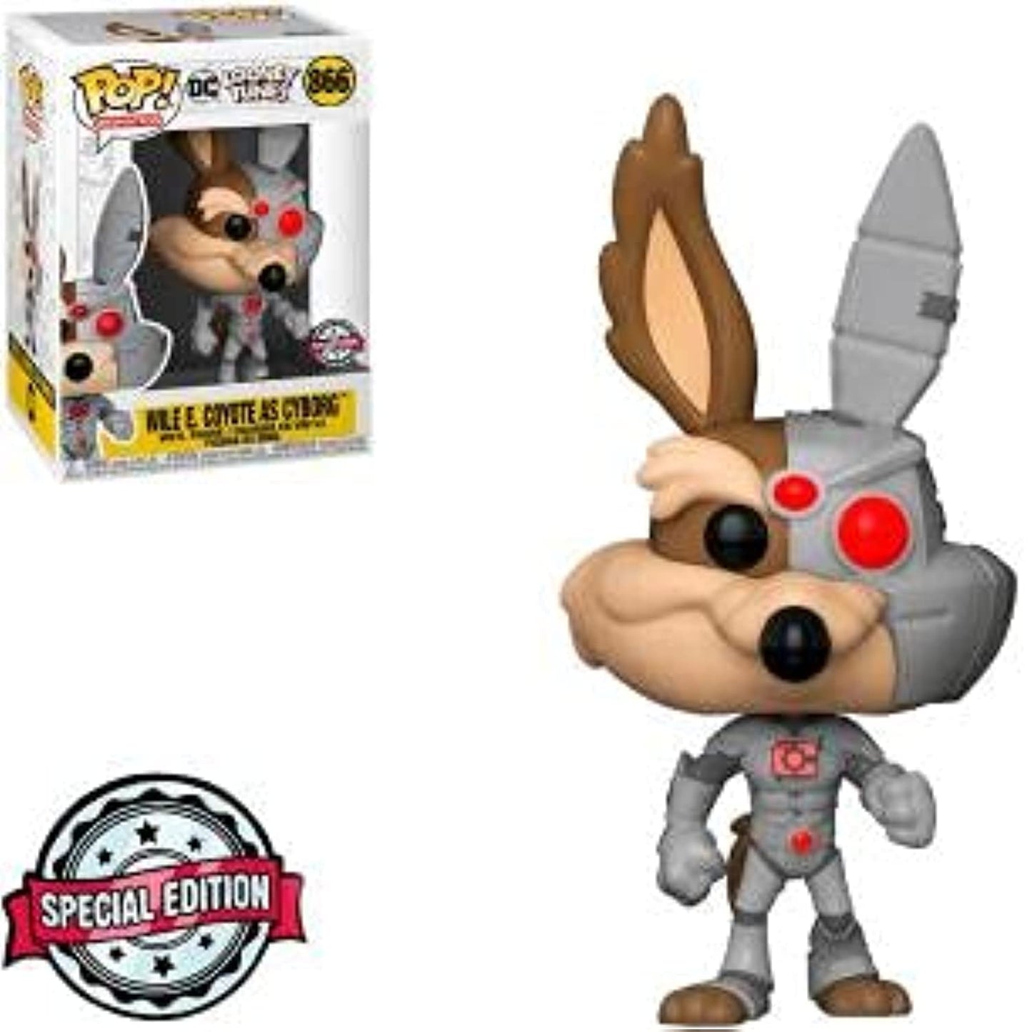 Pop! Dc Looney Tunes: Wile E. Coyote As Cyborg