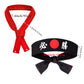 Keymall Costume Headwear Chef Hat, Hibachi Japanese Teppanyaki Tall Cap With Hachimaki Headband, Set B - Red
