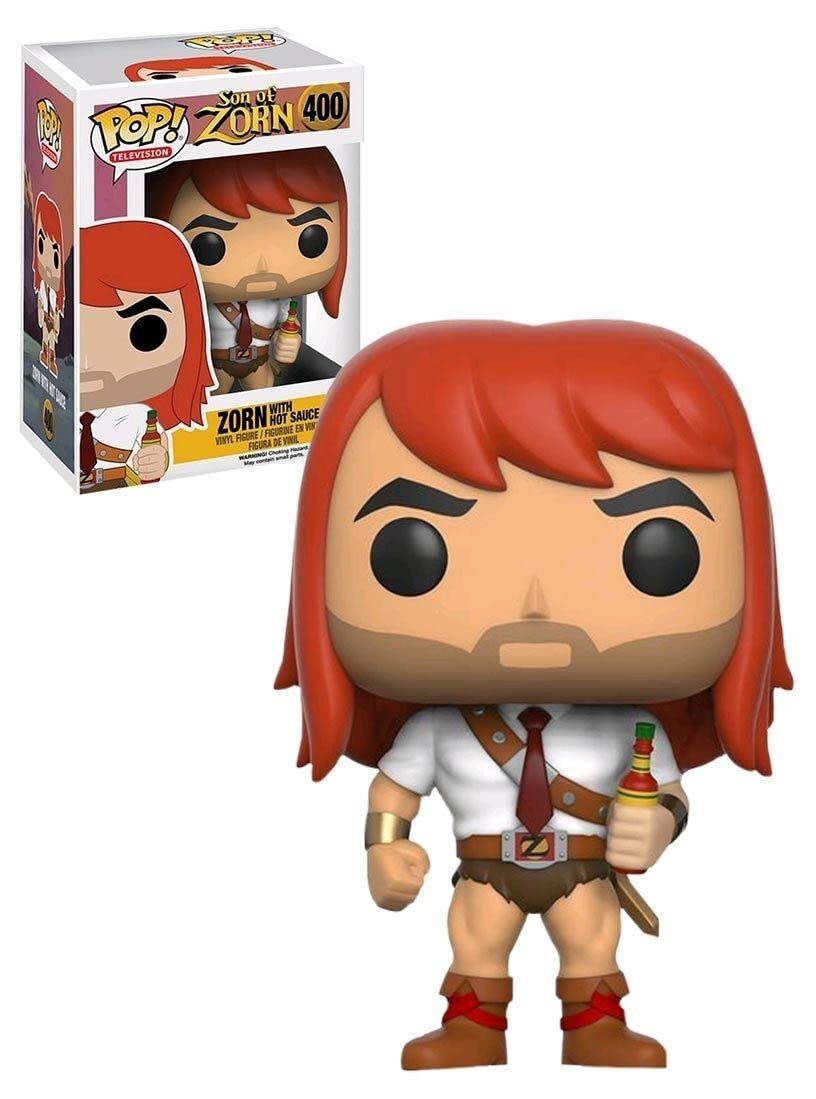 Funko POP Son of Zorn Toy Figure - Multicolor Vinyl, Model 12880 with Hot Sauce