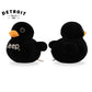 Jeep Stuffed Animal Plush Duck - Black, Small, Polyester - Perfect for Enthusiasts, Model B0CCSV15ZF