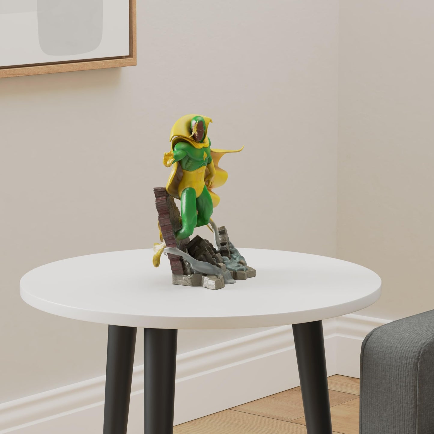 Diamond Select Toys Marvel Gallery: Vision Pvc Statue, Multicolor