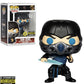Pop Movies: Mortal Kombat- Sub-Zero Gitd Pop! Vinyl Figure Entertainment Earth Exclusive (Bundled With Ecotek Pop Box Protector