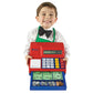 Learning Resources Pretend & Play Calculator Cash Register, 73 Pieces, 5 3/4H x 9 1/2W x 10 1/2D