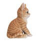 Pacific Giftware Realistic And Cute Orange Tabby Kitten Collectible Figurine Amazing Detail Glass Eyes Hand Painted Resi