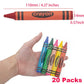Lucky Art Crayons Bulk 5 Packs Crayon For Kids Non-Toxic Crayon Party Favors (Jumbo, 20 Sets (100 Counts))
