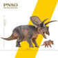 Pnso Dinosaur Museums Series (Torosaurus Aubrey&Dabei 1:35Scientific Art Model)