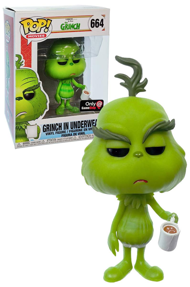 Funko Pop Movies: The Grinch Collectible Figure, Medium, Multicolor, Model 664