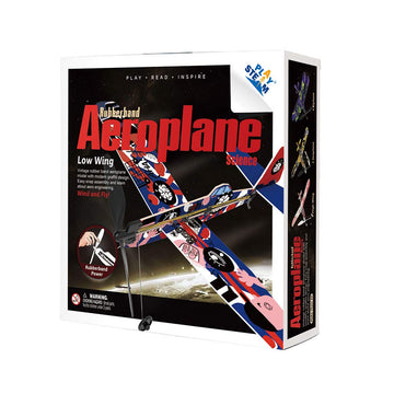 Playstem Rubber Band Aeroplane Low Wing Stem Kit