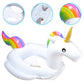 Mortime Baby Pool Float Unicorn Inflatable Swimming Ring Seat, 30' Unicorn Swim Float For Kids Toddlers Babies 1-6 Years