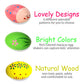 Wooden Easter Egg Shakers Baby Easter Maracas Easter Eggs For Baby Kids Musical Instruments Early Learning Toys, 6 Pcs
