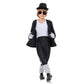 Baurghop Kids Dance Star Costume For Boys 80S 90S Pop Stage Outfits For Halloween (6-7 Years)