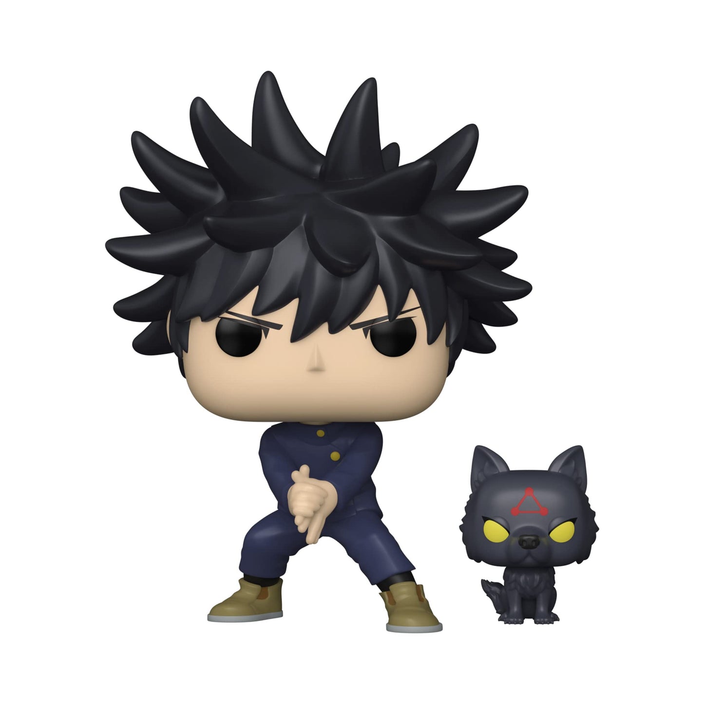 Funko Pop! Jujutsu Kaisen Megumi with Dogs Vinyl Figure, Standard Size, Multicolor, Model 61360