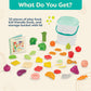 B. toys Foodie Fun Pretend Play Food Set – 32 Colorful Pieces & Educational Book for Toddlers – Storage Bucket Included – Ages 2+