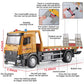 OANMYJJO Tow Truck Toys for Boys Metal Diecast Tow Truck Model