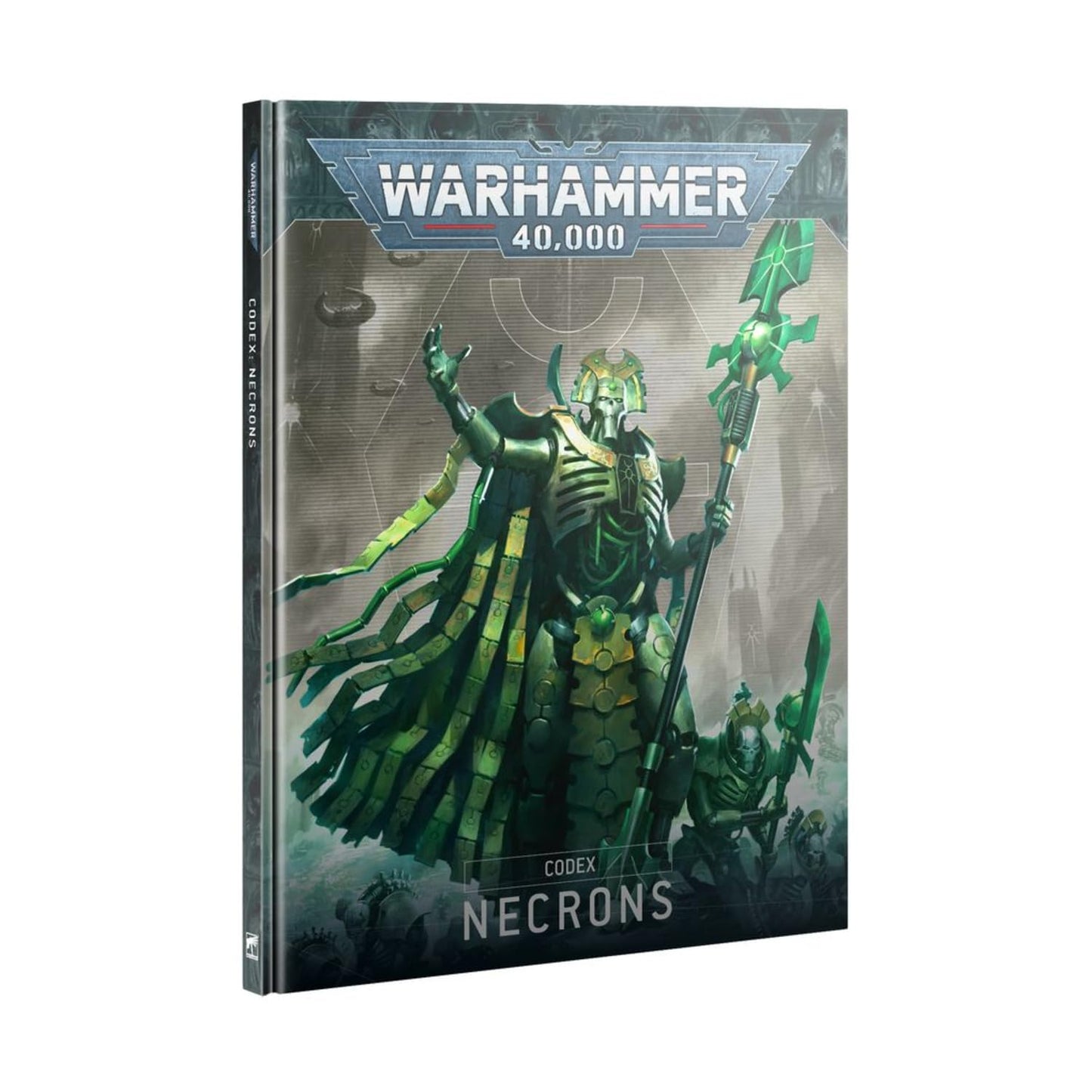 Games Workshop Warhammer 40,000 CODEX: Necrons 10th Edition - Black - Model 60030110008