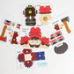 Cubles Paul Bunyan Build Your Own 3D Product Figures | A Sturdy No Glue No Scissors Activity