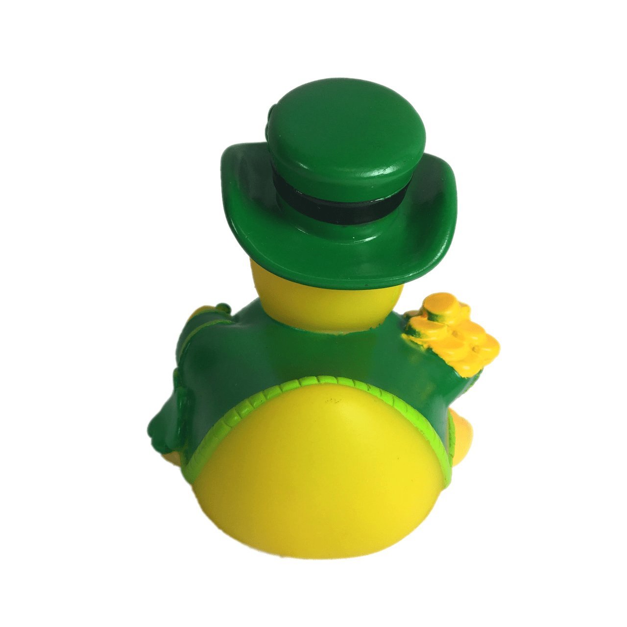 3' Leprechaun Rubber Duck [Floats Upright] - Baby Safe Bathtub Bathing Toy