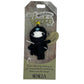 Watchover Voodoo 3-Inch Ninja Keychain - Handcrafted Multicolor Gift for Good Luck and Positivity, Small Size, Unique Accessory