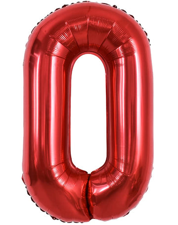Toniful 40 Inch Large Bright Red Letter Balloons A-Z, Giant Jumbo Helium Foil Mylar Big Letter O Balloons For Birthday Party Ann
