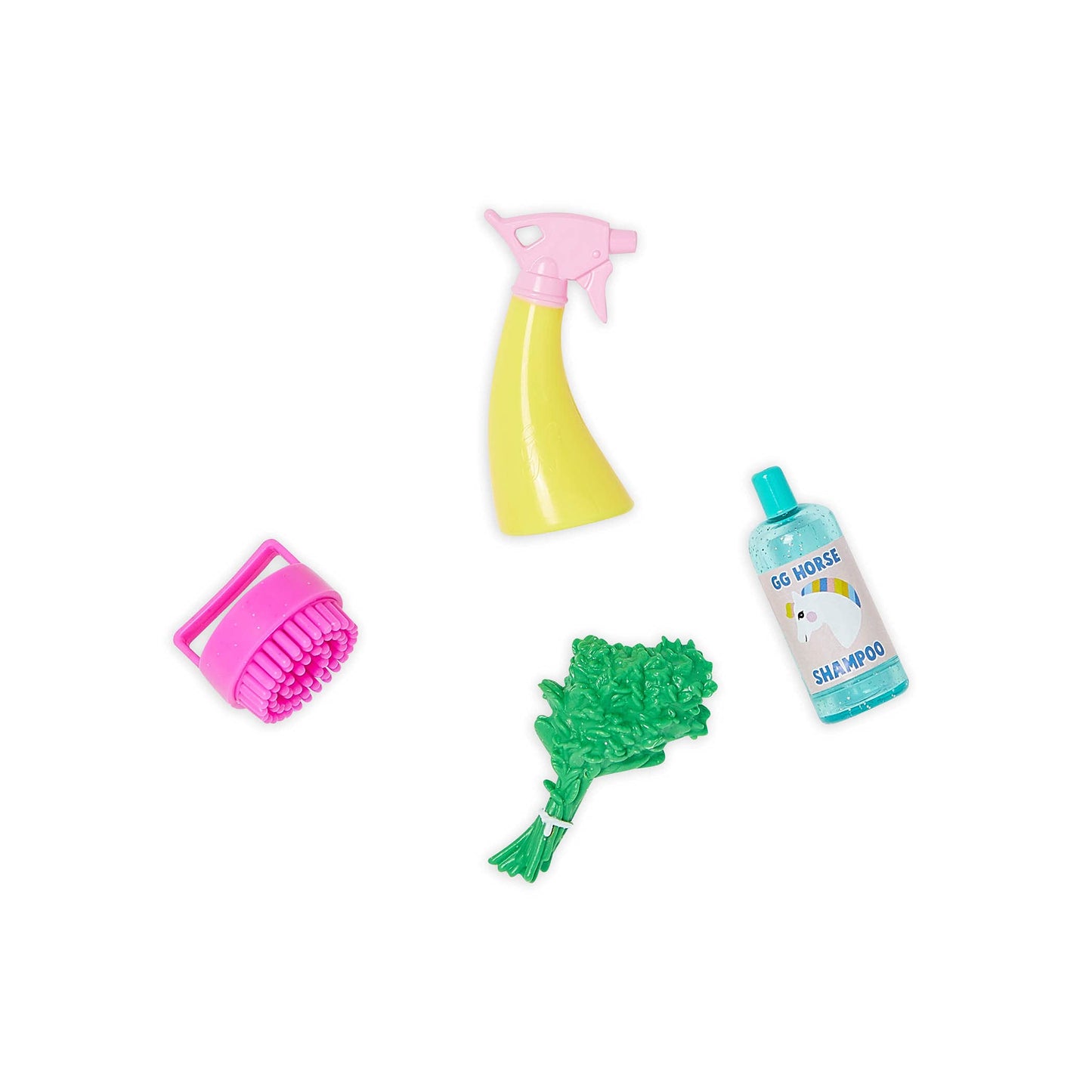 Glitter Girls Bonnie 14-inch Horse - Pink Mane & Tail, Removable Saddle, Floral Blanket, Grooming Accessories - GG58011C1Z
