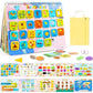 Montessori Kids Books Ages 3-5 Preschool Learning Toddler Activities, Educational Toys Autism Learning Materials Travel Sensory