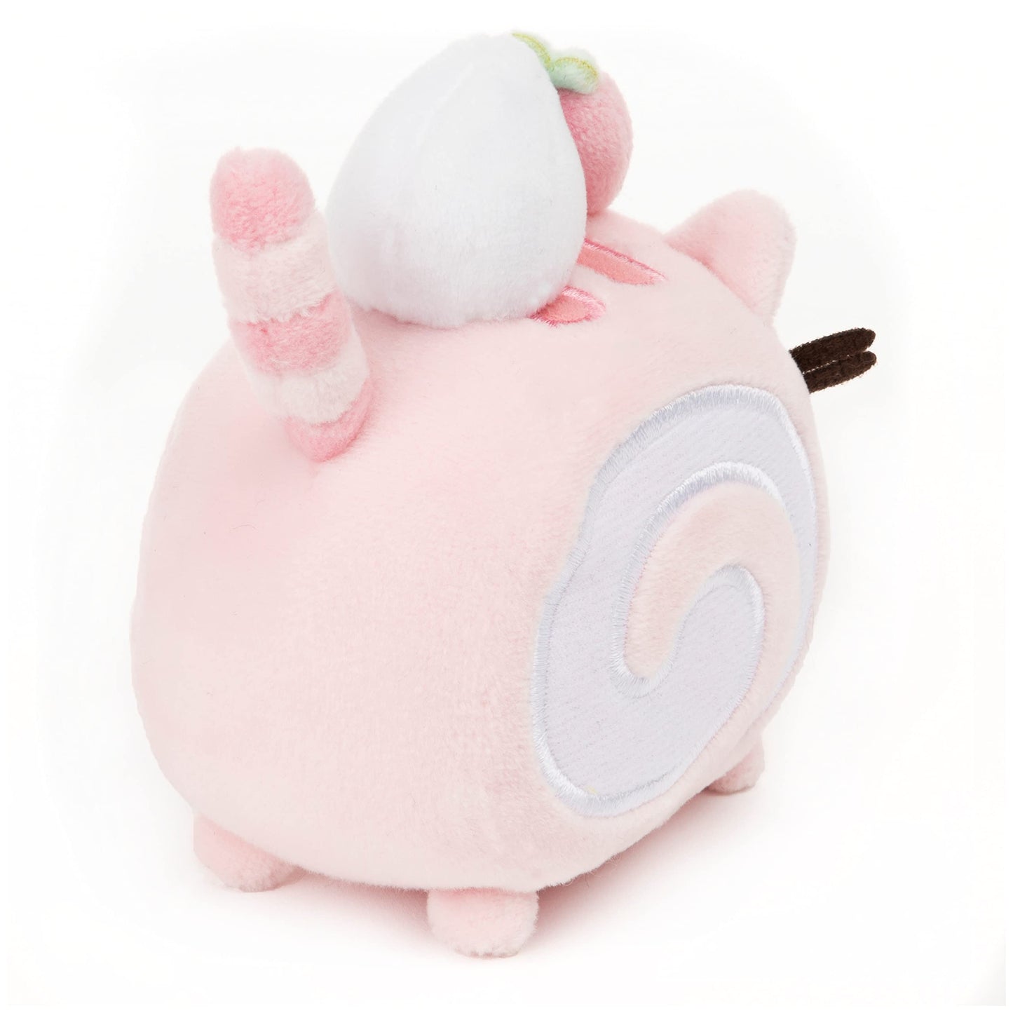 Gund Roll Cake Pusheen Sweet Dessert Squishy Plush Stuffed Animal Cat And Satisfyingly Stretchy Fabric, For Ages 8 And Up, Pink