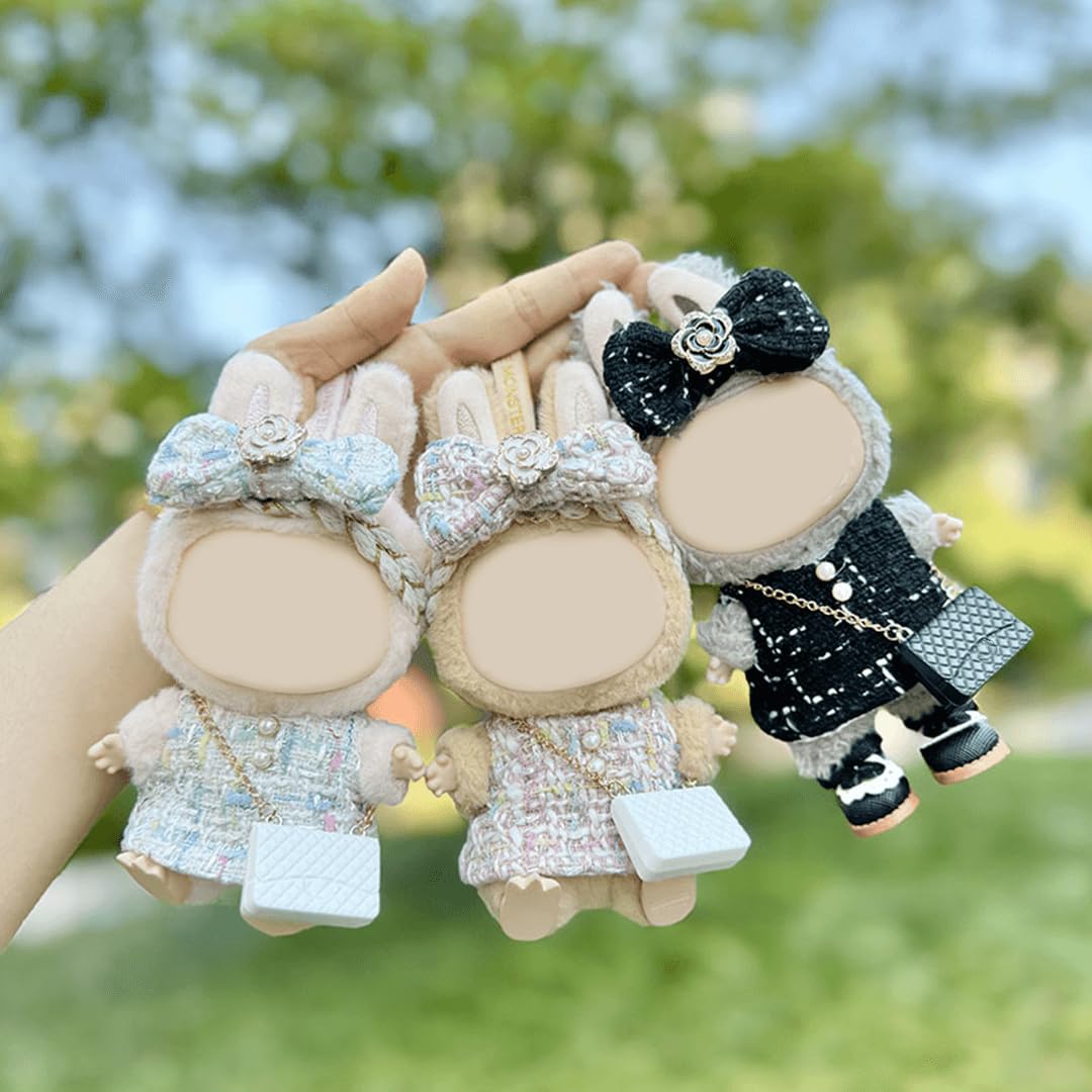 17cm Doll Clothes -17cm Doll Outfit,Chic Style Set for Dolls, Doll Clothes Suitable for Dolls Accessories,Shoes + 1 Clothes + 1