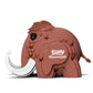 Eugy Mammoth 3D Puzzle, 22 Piece Eco-Friendly Educational Toy Puzzles For Boys, Girls & Kids Ages 6+