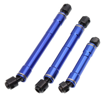 Treehobby 3PCS Aluminum Alloy Drive Shaft with Hardened Steel Joints (Front & Center & Rear) CVD Compatible with traxxas TRX-6 G