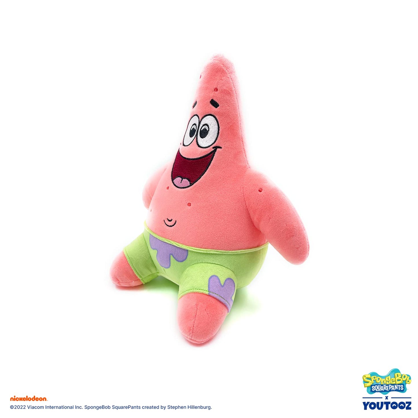 Youtooz Patrick Sit Plush 9' Inch Collectible, Official Licensed Soft Patrick Starfish Sit Plushie From Spongebob Squarepants By Youtooz Plush Collection