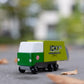 Candycar Wooden Diecast Collection - Garbage Truck, Premium Handcrafted Beech Wood Toy Car
