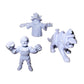 Masters of the Universe M.U.S.C.L.E. Mini Figure 3-Pack: Orko  Battlecat  Fisto
