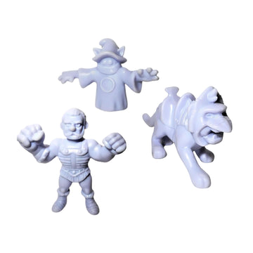 Masters of the Universe M.U.S.C.L.E. Mini Figure 3-Pack: Orko  Battlecat  Fisto