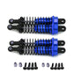 70Mm Rc Shocks, Oil Adjustable 70Mm Alloy Shocks For 1/16 Rc Car Buggy Truck Hsp Hip Losi Toy Upgrads Hop-Up Parts 4Pcs/Set(Navy