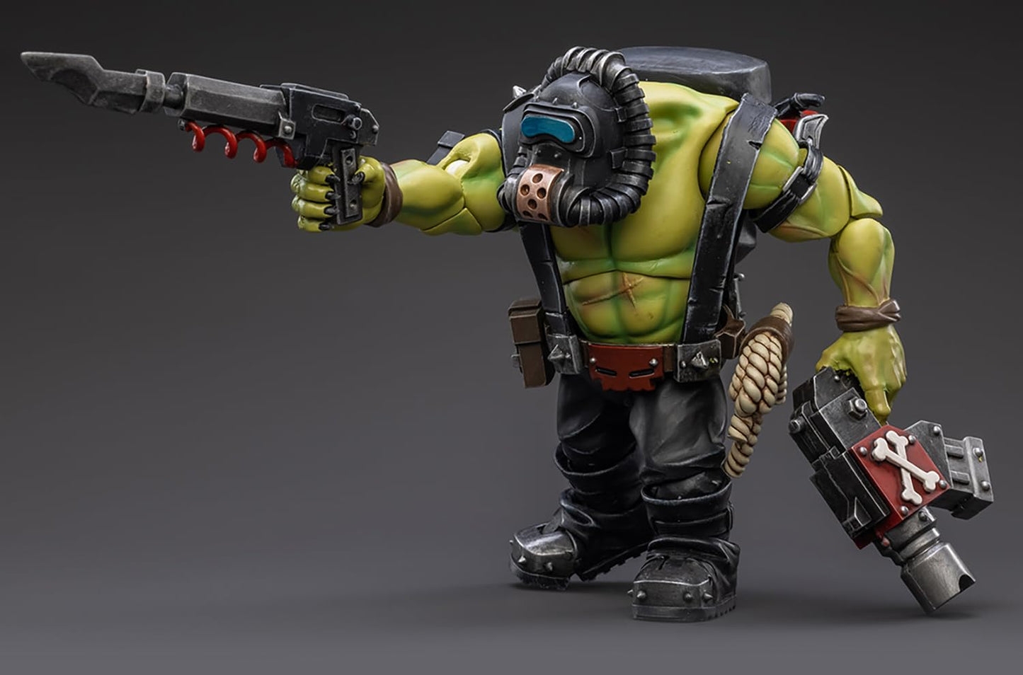 Joytoy Warhammer 40K 1/18 Action Figures, Ork Kommandos Dakka Boy Snarit Perfect For Collectors & Decor, Ideal Gift For Birthday