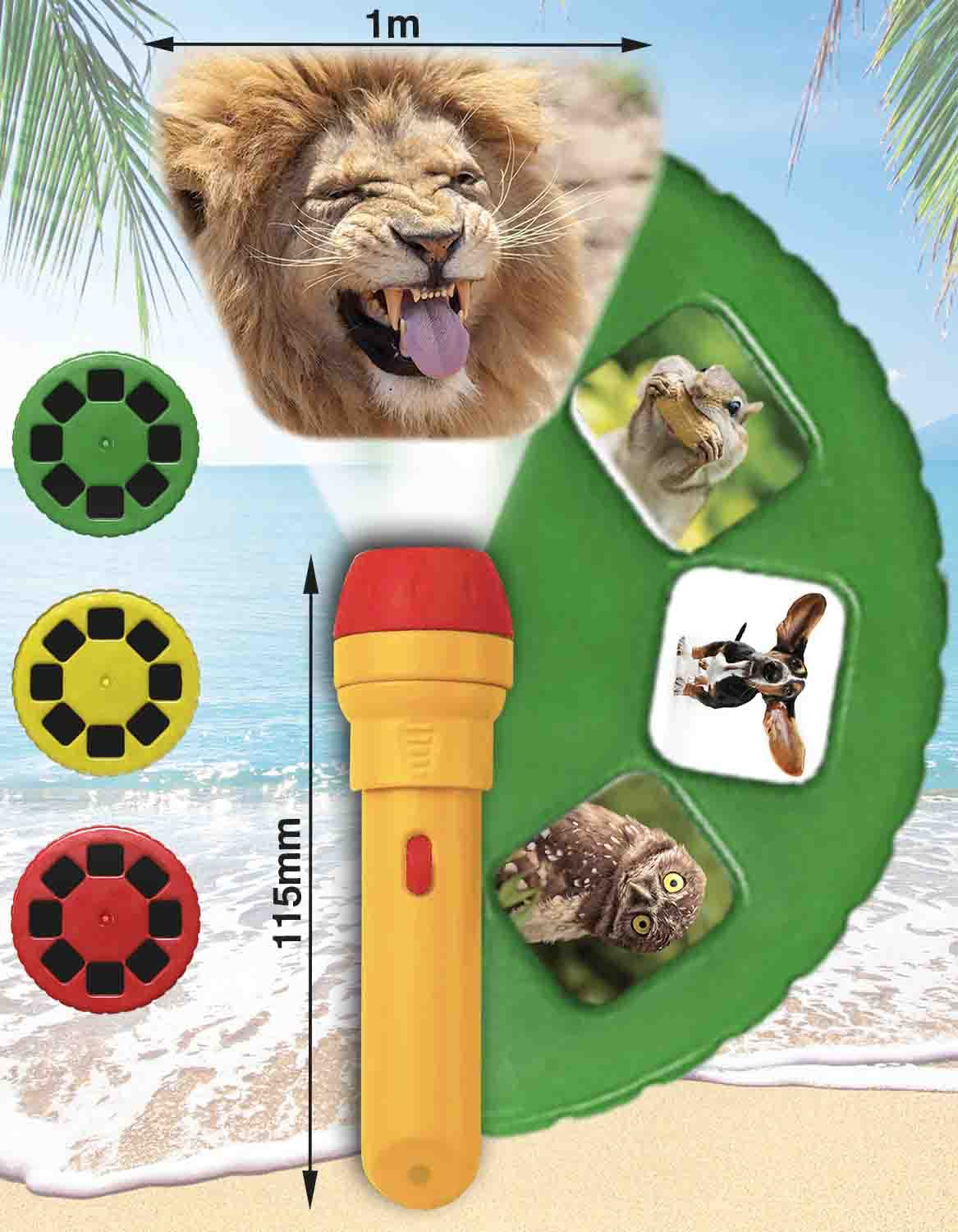 Brainstorm Toys Funny Animals Torch & Projector