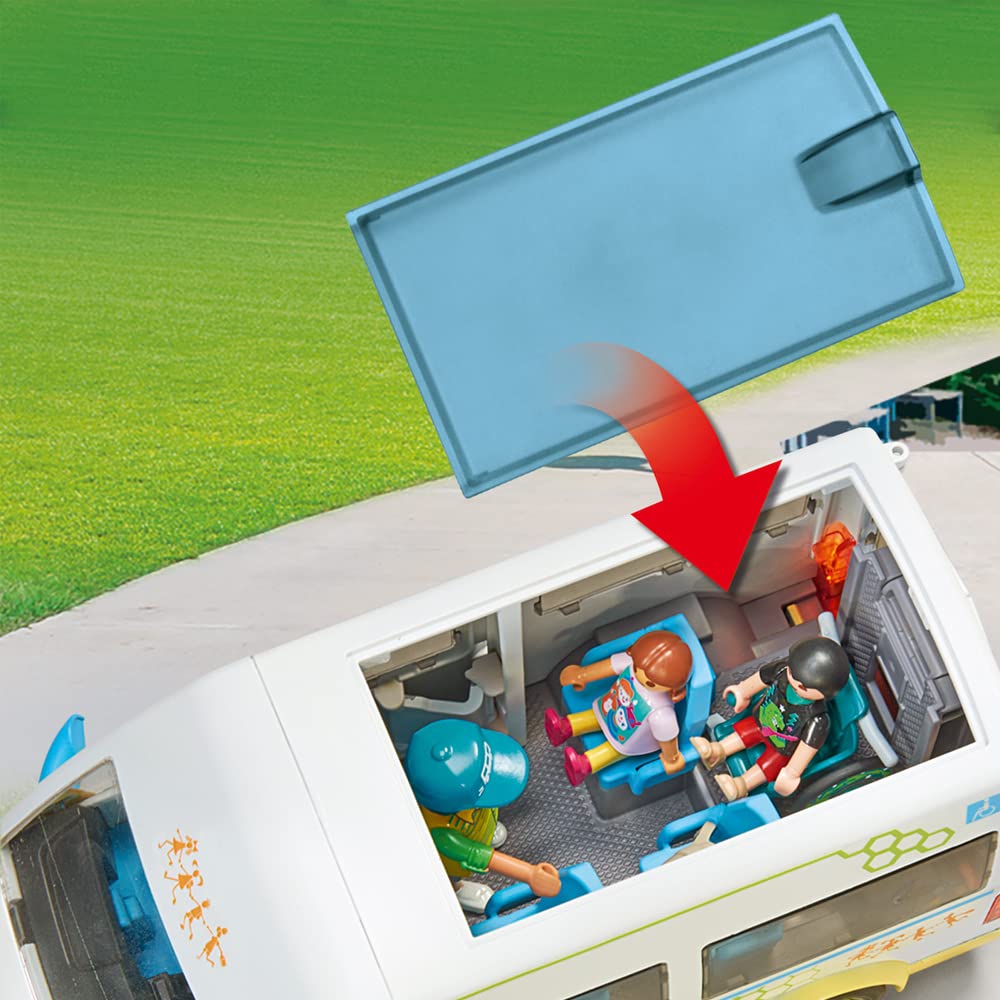 Playmobil City School Bus with Wheelchair Accessible Ramp