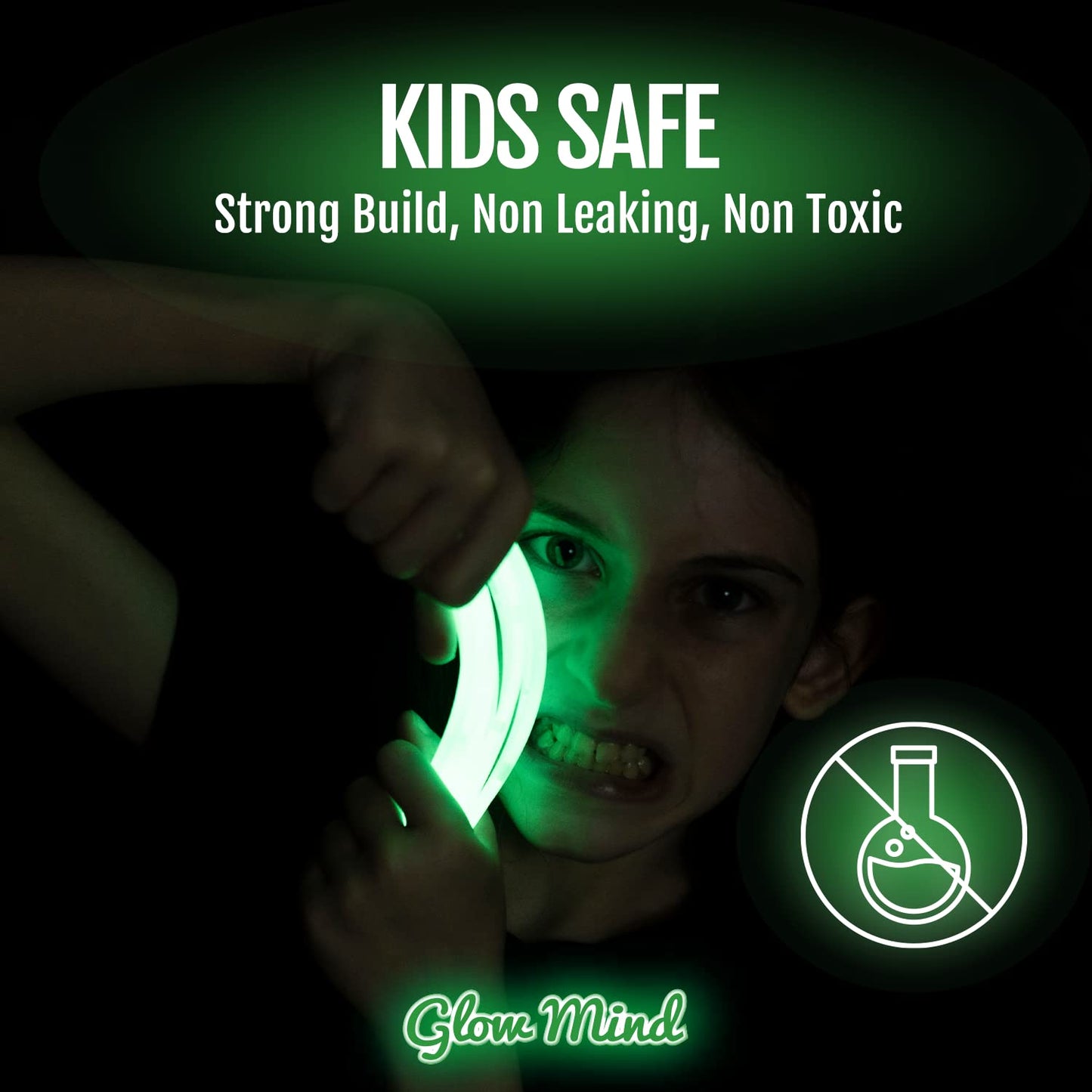 300 Ultra Bright Glow Sticks Bulk - Halloween Glow In The Dark Party Supplies Pack - 8' Glowsticks Party Favors With Bracelets And Necklaces