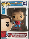 Funko Pop Spider-Man Homecoming Walmart Exclusive Spider-Man Homemade Suit Unmasked #223