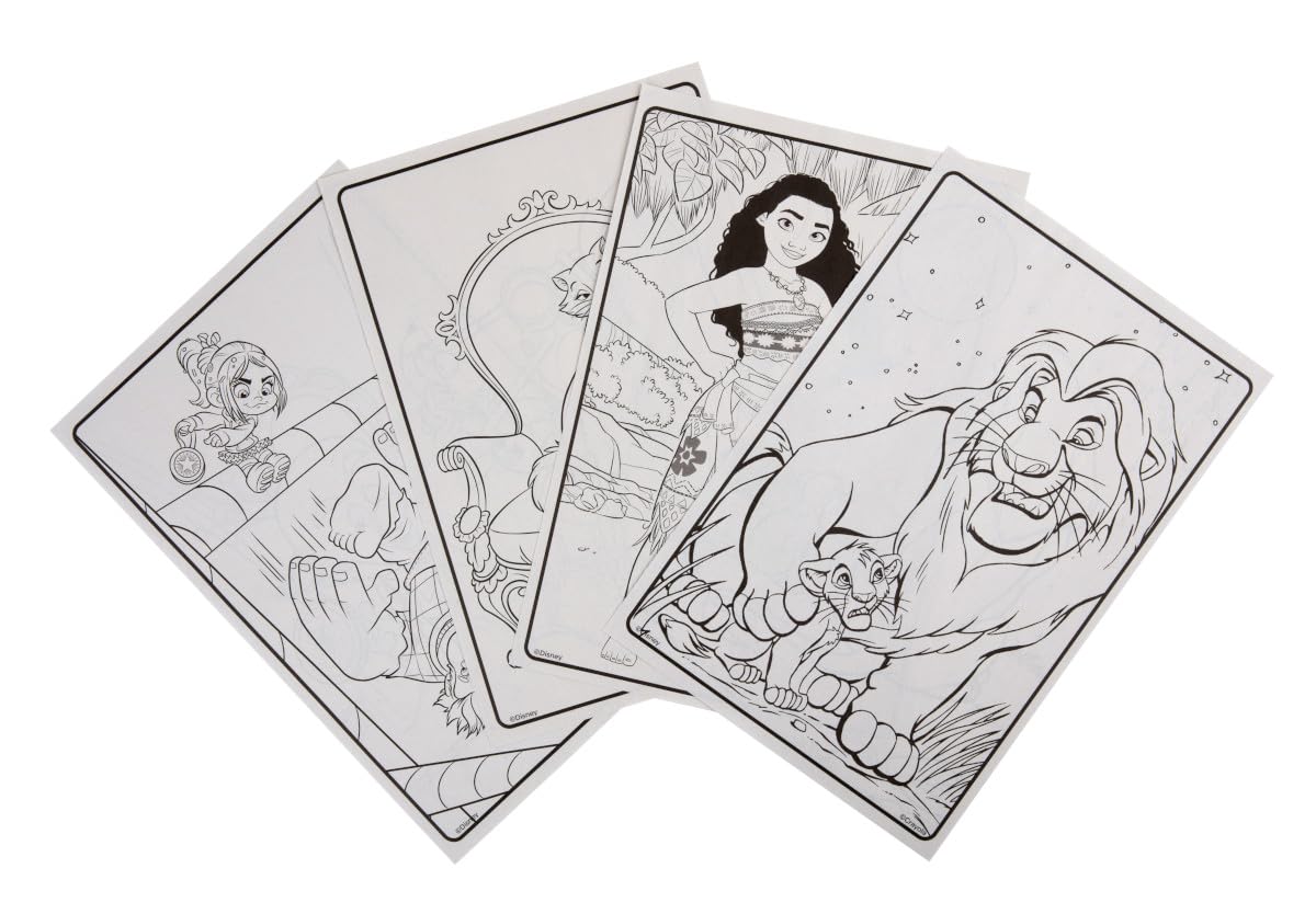 Crayola Disney Coloring Book (288Pgs), Disney Sticker & Coloring Book For Kids, Disney Toys & Gifts, Gift For Girls & Boys, 3+