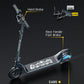 Fanttikride T10 Electric Scooter For Kids 4.3-5.6 Ft,200Wmotor,Led Battery Level,7/10/12 Mph, Height Adjustable And 45W Fast Cha