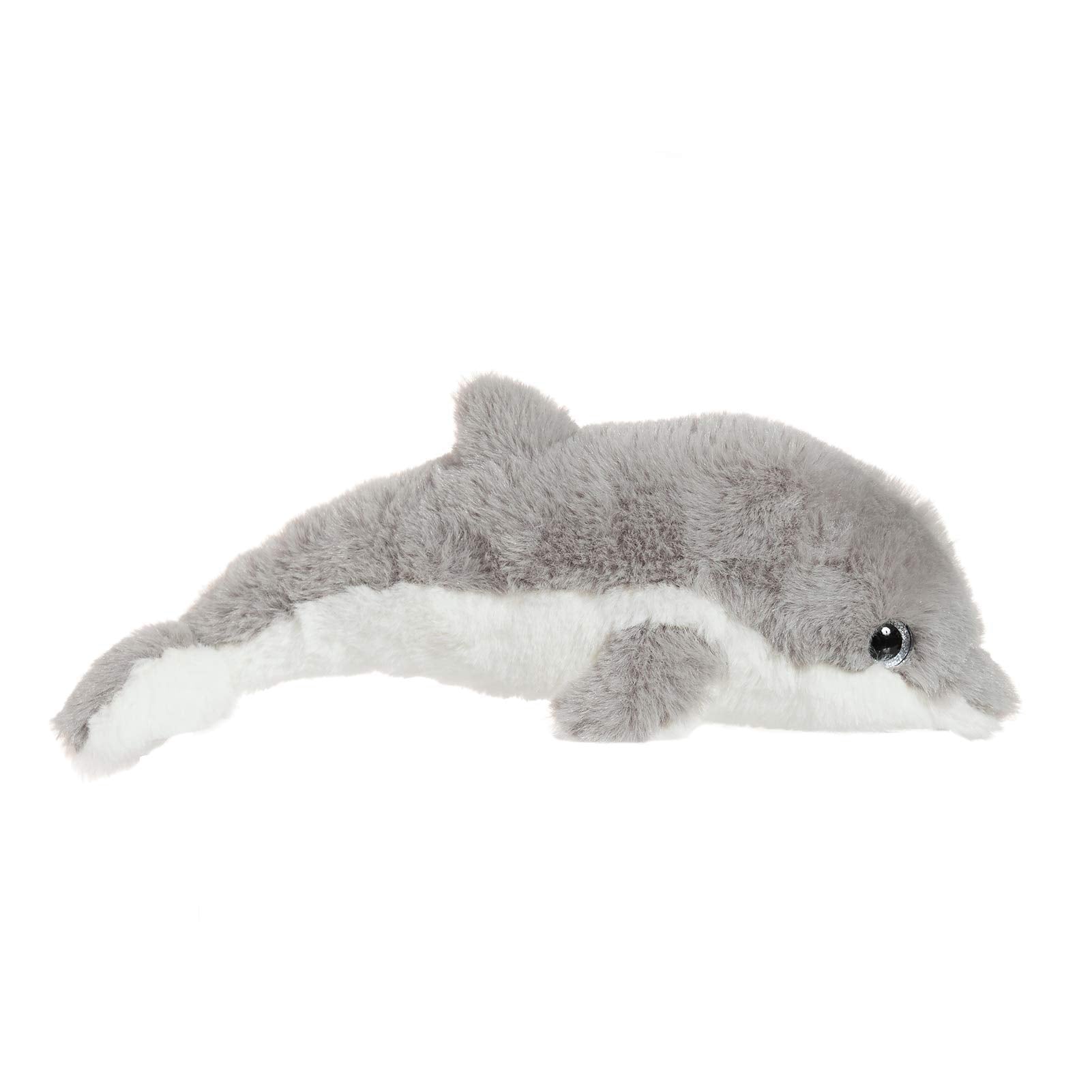 Apricot Lamb Ocean Stuffed Animals Toys Plush Gray Dolphin Sea Animal Soft Cuddly Perfect for Girls Boys (Gray Dolphin, 12 Inche