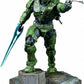DARK HORSE COMICS Halo Infinite: Master Chief Grappleshot PVC Statue  10 inches  Green