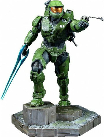 DARK HORSE COMICS Halo Infinite: Master Chief Grappleshot PVC Statue  10 inches  Green