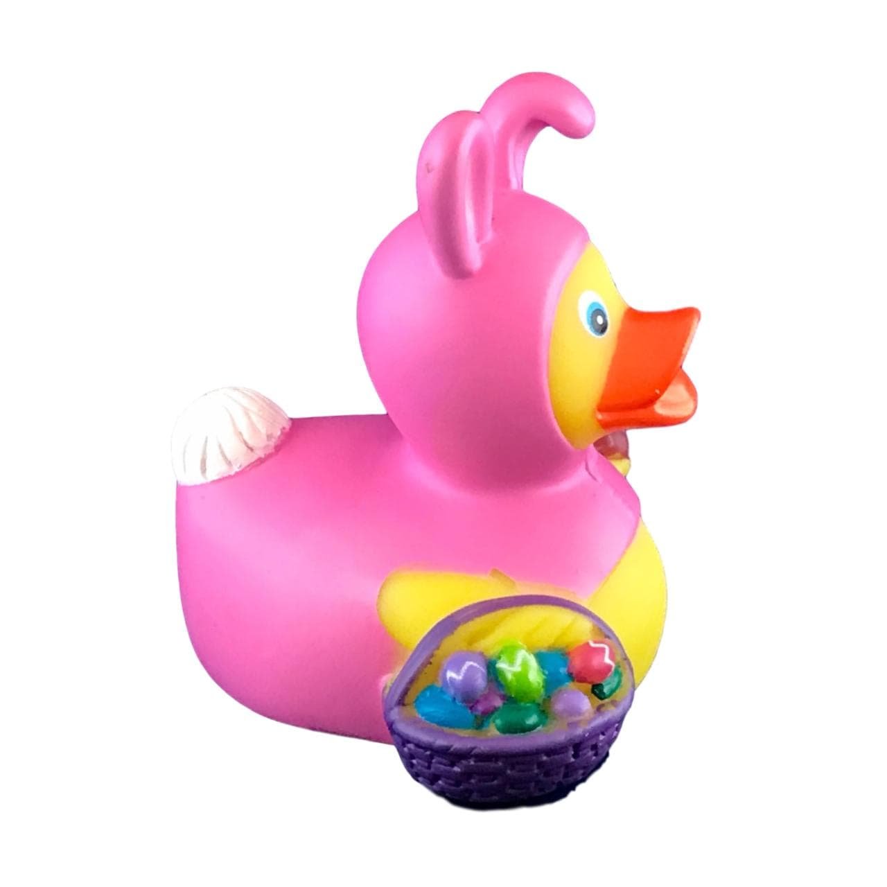 3' Easter Rubber Duck [Floats Upright] - Baby Safe Bathtub Bathing Toy