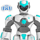 Stemtron Robot Toys For Kids, Programmable Remote Control Robot With Gesture Sensing, Voice Control & Led Face, 15 3/4'' (White)