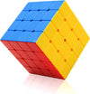 CFMOUR Speed Cube 4x4 - Moyu Meilong 4  Stickerless Magic Cubes Bundle 4x4x4- Fast Smooth Turning Vivid Colour Puzzle Game Brain Toy for Kids and mature-themed
