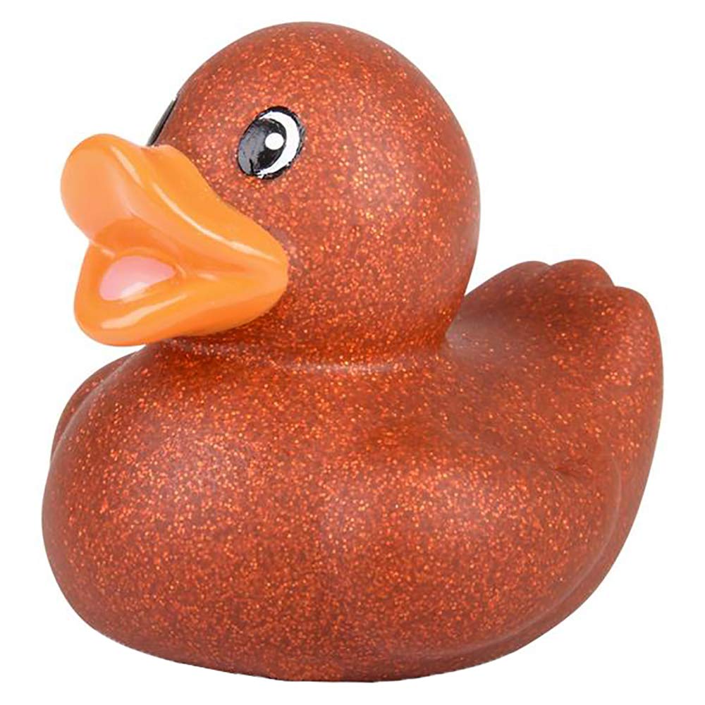 Glitter Rubber Duck Toy Assortment Duckies For Kids, Bath Birthday Gifts Baby Showers Summer Beach And Pool Activity, 2'' (300-P