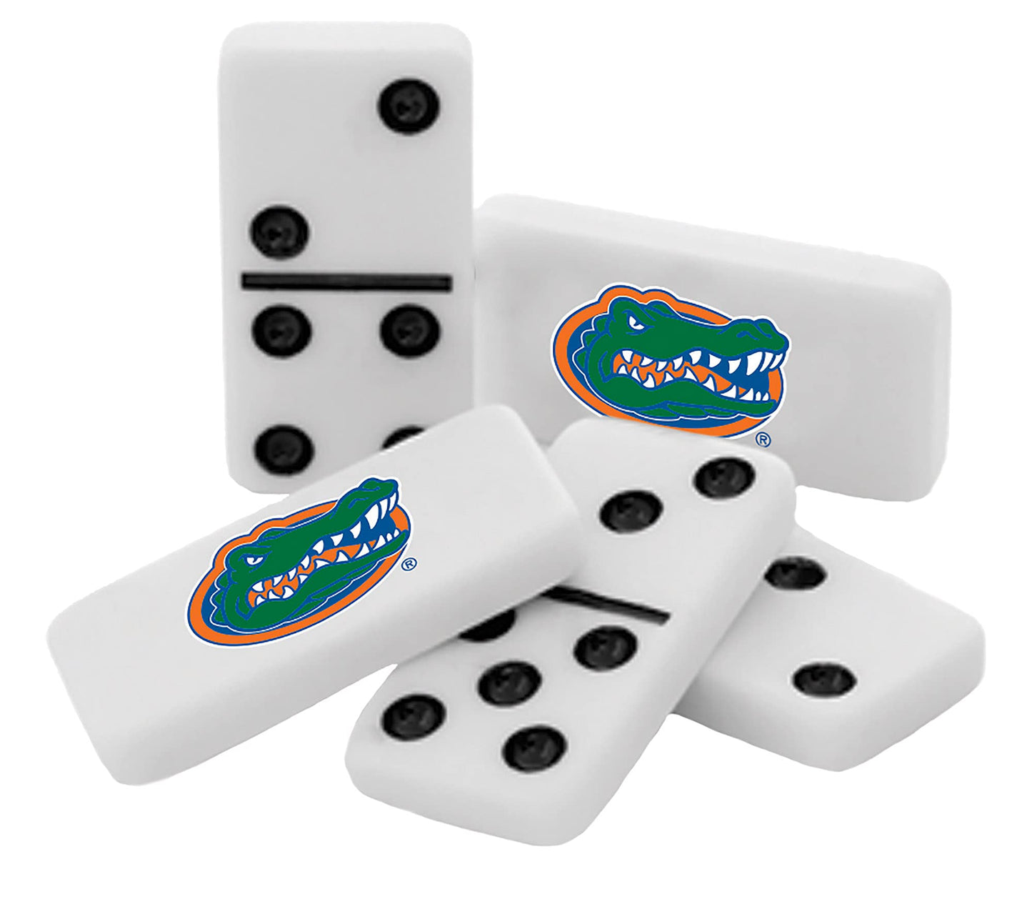 Masterpieces Game Day - Ncaa Florida Gators - 28 Piece Team Logo Double Six Domino Set